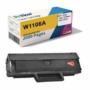 Compatible with HP W1107A 107w toner cartridge, 135wg printer ink cartridge, HP107A toner chip, 137 toner powder