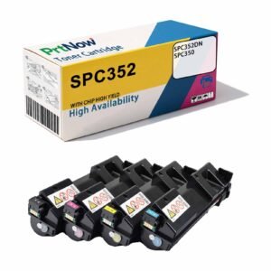 Compatible Ricoh C352 toner cartridge Ricoh SPC352dn printer toner cartridge C352HC toner C352E drum unit