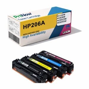 Jianfeng Compatible HP M283FDW/DCW Toner Cartridge M255DW M282NW HP206a Printer Ink Cartridge