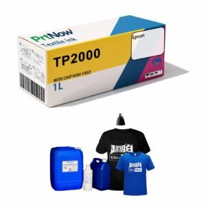 Hongsheng JETTEXTILE "Super White" White Textile Ink Direct Inkjet Coating Ink 1000ml