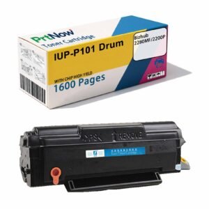 Compatible with Konica Minolta IUP-P101 toner cartridge, IUP-P201, 2200P, and Konica Minolta 2280MF toner cartridge-PrtNow