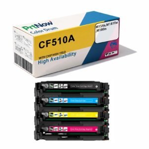 Suitable for HP M181FW toner cartridge, M154a printer, M180n ink cartridge, CF510A toner cartridge, HP204A toner cartridge