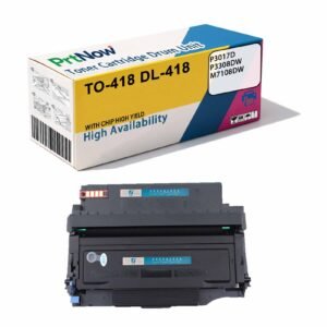 Compatible with BenQ TO-418 toner cartridge for P3308DW M7108DW printers, DL-418 drum unit, drum component