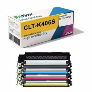 Compatible with Samsung C460FW toner cartridge, C410 printer drum, K406S toner, Samsung CLX-3305FW ink cartridge-PrtNow