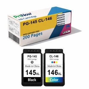 Compatible with Canon PG-145 CL-146 Ink Cartridges MG2400 2410 2500 2510 3010 IP2880-PrtNow