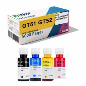 Compatible with HP 5820 Ink GT5810 410 GT51 GT52 GT53 Color Continuous Ink GT5810