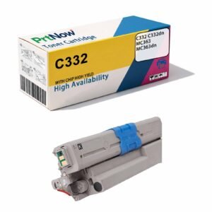 Compatible with OKI C332 toner cartridge, C332dn, MC363, MC363dn toner cartridge, toner drum-PrtNow