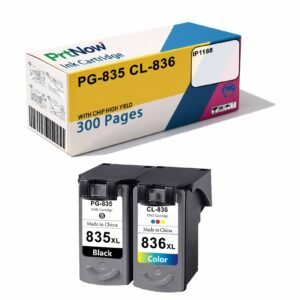 Compatible Canon PG835 CL836 Ink Cartridge 835 836XL Printer IP1188 Continuous Ink Supply System Easy Refill