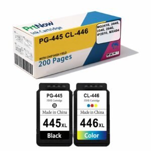 Compatible with Canon PG445 CL446 Ink Cartridges MG2410 2440 2540 2940 IP2810 MX494