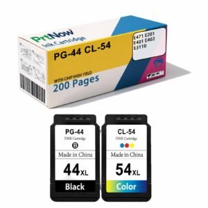 Compatible with Canon PG-44 CL-54 Ink Cartridges E471 E201 E401 E402 E3110 Printer