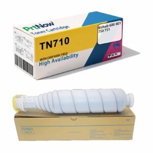 Compatible with Konica Minolta TN710 toner cartridge, Bizhub 600/601 copier toner drum 750/751