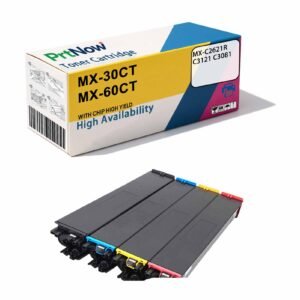 Suitable for Sharp MX60CT toner cartridge MX-C2621R C3121 C3081 copier ink cartridge MX-30CT drum unit