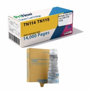 Compatible with Konica Minolta TN114 TN115 toner cartridge Bizhub 163 211 162 220 210 7516 toner powder-PrtNow