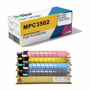 Compatible with Ricoh MPC3502 toner cartridge, Ricoh MPC3002 toner, C4502, C5502 toner cartridge, toner powder cartridge-PrtNow