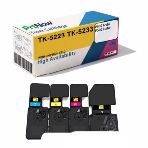 Compatible with Kyocera P5021cdn toner cartridge Ecosys P5021cdw TK5223 TK5233 color toner