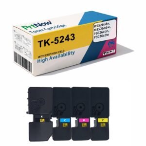 Compatible with Kyocera TK-5243 toner cartridge, M5526cdn, M5526cdw ink cartridge, P5026cdn, P5026cdw