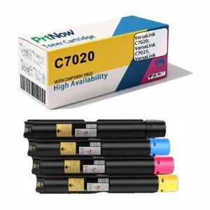 Cross-border Compatible Xerox VersaLink C7020 Toner, Xerox C7025 Carbon Toner, Xerox C7030 Color Toner Cartridge-PrtNow