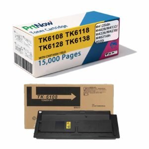 Compatible with Kyocera M4125idn toner cartridge TK-6108 6128 6148 6158 TK6118 toner cartridge