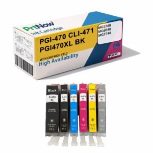 Compatible with Canon CANON 470 471 PGI-470 CLI-471 PGI-470 PGBK Ink Cartridge