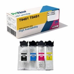 Compatible with Epson WF-C5290a C5790a Printer Ink Cartridges T9481 T9501 T9491 Ink Packs