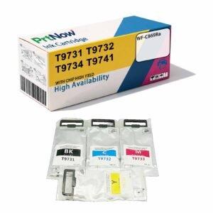 Compatible with Epson WF-C869Ra C869 Printer Ink Bag T9731 T9732 T9734 Ink Cartridges T9741-PrtNow