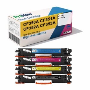 Compatible HP CF350A toner cartridge M176n/M177fw printer ink cartridge HP 130A toner cartridge CF351A