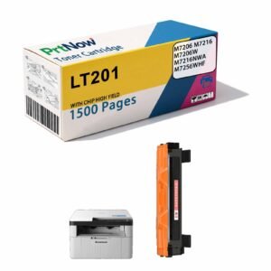 Compatible with Lenovo lt201 toner cartridge m7206, drum unit m7216, toner cartridge m7216nwa, and carbon powder cartridge m7256whf-PrtNow