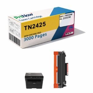 Compatible with Brother MFC-7895DW ink cartridge, TN2425 toner cartridge, HL-2595DW printer drum, 7195DW toner cartridge
