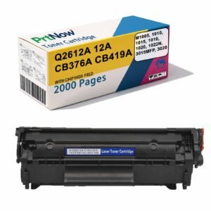 Q2612A 12A Toner Cartridge Compatible with HP M1005 Toner Cartridge 1020 Plus, 1010, 1018 Printers