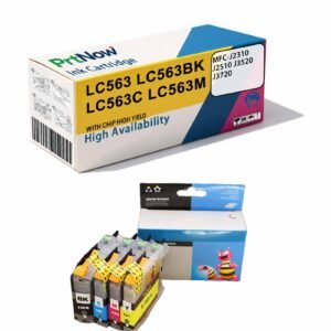 Suitable for Brother LC563BK LC563 Ink Cartridge for MFC-J2510 MFC-J3520 All-in-One Printer