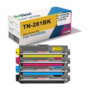 Suitable for Brother 9020 toner cartridge HL3150CDN printer ink cartridge TN281BK black 285C color toner