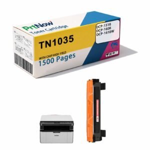 Compatible with Brother TN1035 toner cartridge, Brother 1608 toner cartridge, DCP1618W all-in-one printer toner cartridge, DCP1518 toner powder-PrtNow