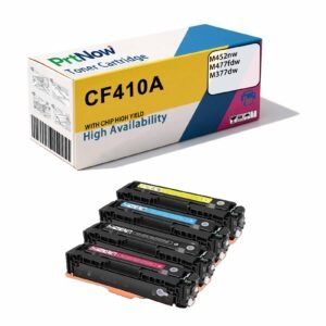 Compatible with HP CF410A toner cartridge, HP M452nw toner cartridge, HP M477fdw toner cartridge, HP M377dw ink cartridge, toner cartridge