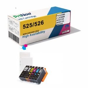 Compatible Canon PGI525BK CLI526BK MG6150 MG8150 IX6550 Printer Ink Cartridges-PrtNow