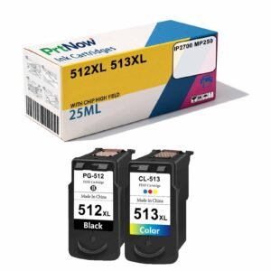 Compatible Canon Canon PG512 CL513 XL High Capacity Ink Cartridge for IP2700 MP250 Printer Ink Cartridge