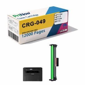 Compatible with Canon CRG049 Drum Unit, MF113w, MF112 Toner Cartridge, LBP112, LBP113w Printers Imaging Drum-PrtNow