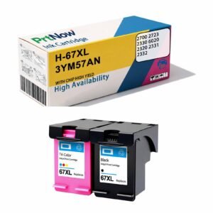 Compatible with HP 67 Ink Cartridge for HP 2700 2723 2330 6020 2320 2331 2332 Printers