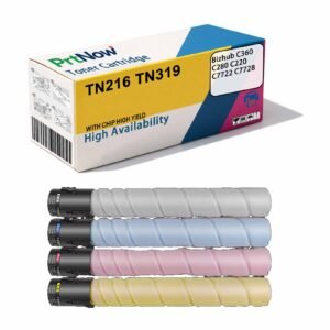 Compatible with TN216 Minolta C220 toner cartridge, bizhub C360 280 C7722 ink cartridge, TN319 toner cartridge-PrtNow