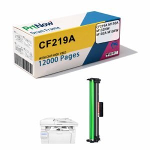 Compatible with HP CF219A Drum Unit, HP M130A toner cartridge, M132NW printer, M102A, M104W photoconductor drum