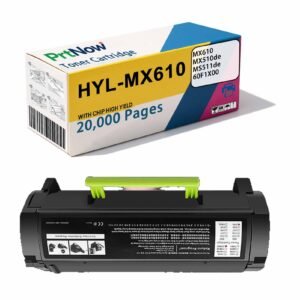 Compatible with Lexmark MX610 611de toner cartridge, MX510de, MS511de toner cartridge, Lexmark 60F1X00