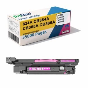 Compatible with HP 824A HP CB384A toner cartridge, CP6015dn drum unit, CM6030i 6040x imaging drum component-PrtNow