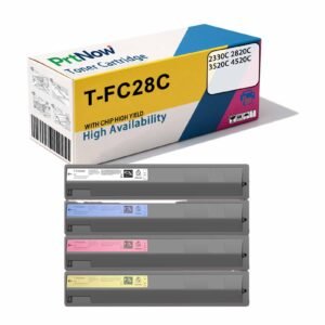 Compatible with Toshiba T-FC28C toner cartridge, 2330C 2820C copier toner, 3520C printer ink cartridge, 4520C