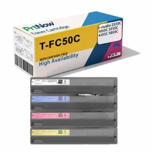 Compatible with Toshiba T-FC50C toner cartridge e-studio 2555C 3055C 3555C 4555C toner cartridge carbon powder-PrtNow