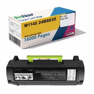 Compatible with Lexmark M1145 toner cartridge, M1145 drum, Lexmark XM1145 ink cartridge, Lexmark 24B6035 toner