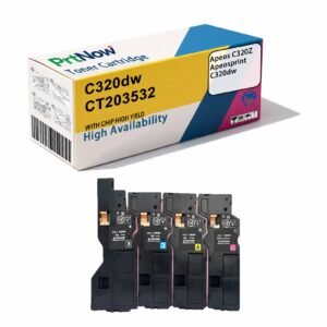 Compatible with Fujifilm C320dw toner cartridge, Xerox C320z ink cartridge, Fijifilm CT203532 toner