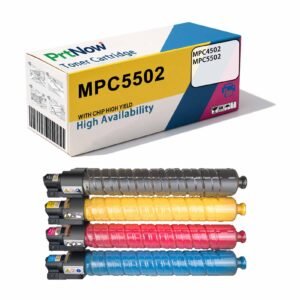 Compatible with Ricoh MPC5502 toner cartridge, Aficio MPC4502 copier toner cartridge, Ricoh C5502 ink cartridge