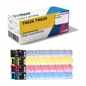 Compatible with Minolta TN628 TN626 toner cartridge, Canon C450i 550i 650i C750i ink cartridge, Kyocera Bizhub
