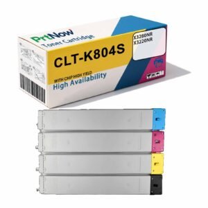 Compatible with Samsung CLT-K804S toner cartridge, X3220 ink cartridge, Samsung X3280NR color printer toner-PrtNow