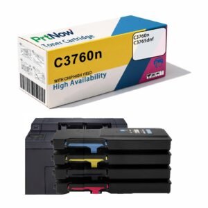 Factory Direct Sale Dell 3760 Toner Cartridge Dell C3760dn toner Dell C3765dnf Printer All-in-One Ink Cartridge