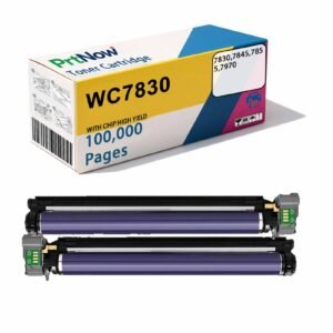 Compatible with Xerox 7830 Drum Frame, Xerox 7855 Cartridge Set, WorkCentre 7845 7970 Toner Drum, Drum-PrtNow